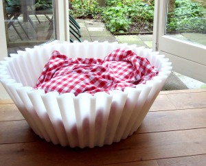 Sweet cake TRANSPARENT WHITE PETBED mood